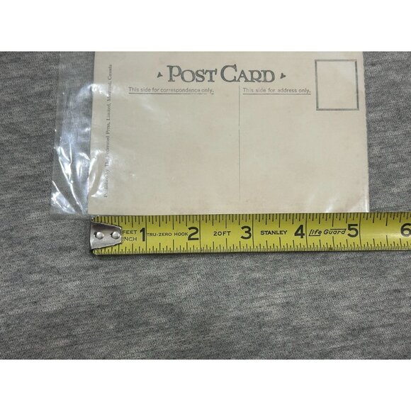 Quebec Bridge Over St. Lawrence River Canada PQ Original Antique Postcard - Picture 7 of 7